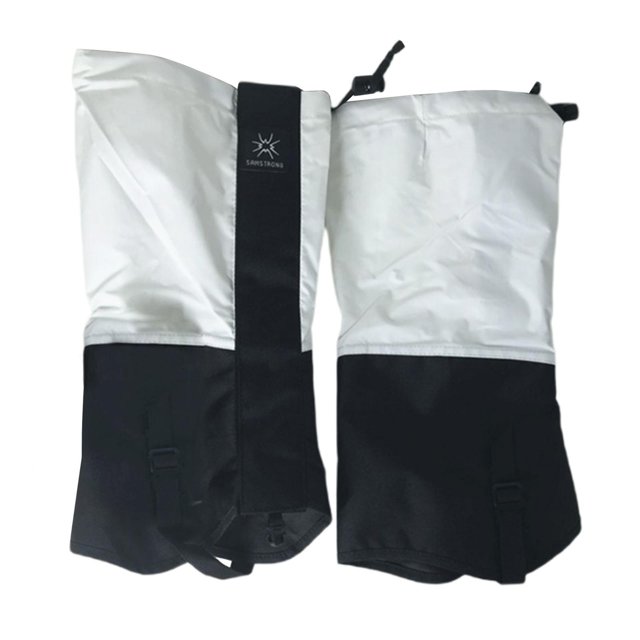 Sonducket Snow Hiking Legging Shoes Boot Climbing Gaiters Outdoor Cover Waterproof Leg Escalada Blanco