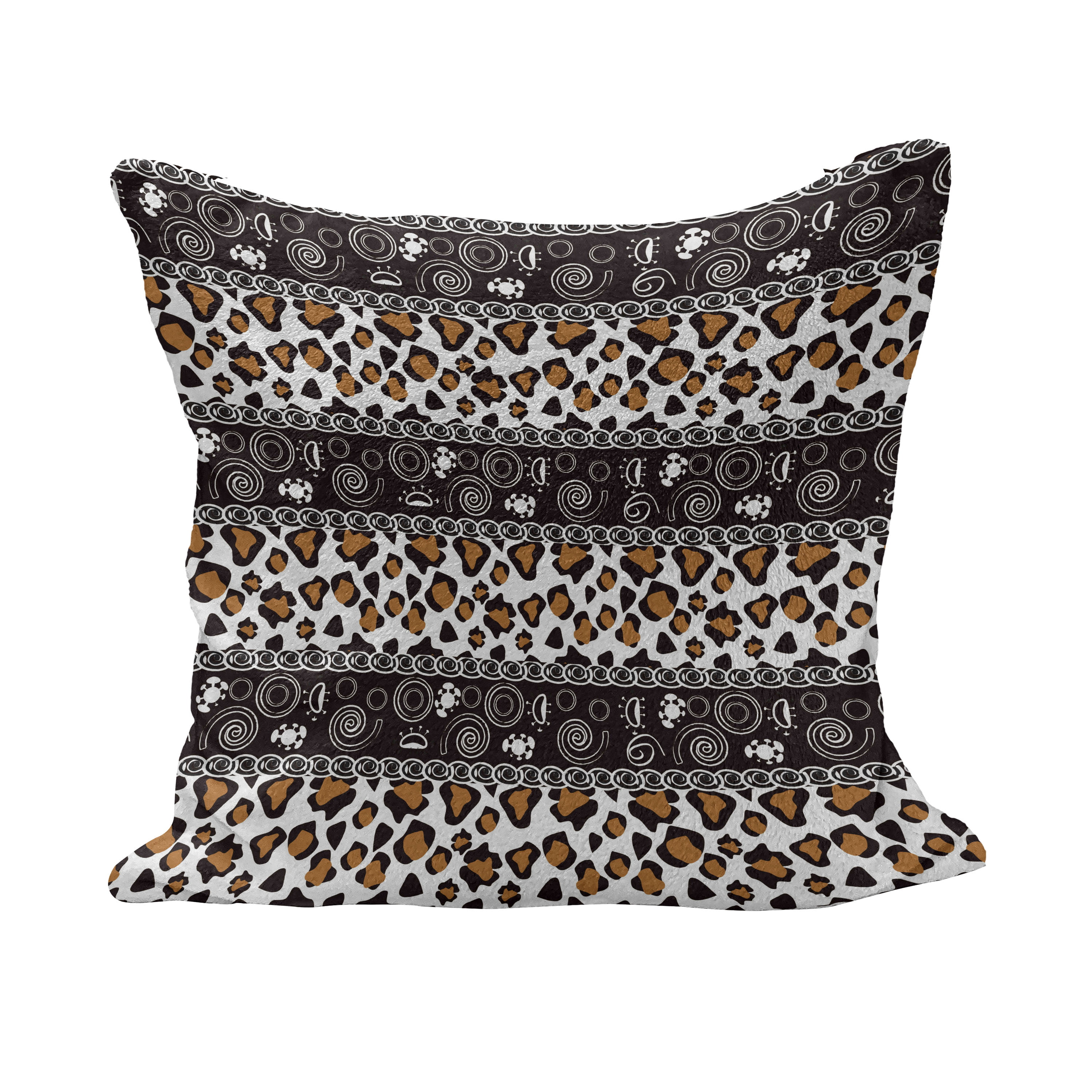 Includes Insert New House Gift Wild Animals Decorator Pillow Home Accent Exotic Snow Leopards