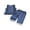 Blue, variant on BemeyourBBs 2Pcs Kids Toddler Baby Girl Denim Outfits Summer Clothes Sleeveless Bow Decor Ruffle Denim Tank Tops Lace Trim Wide Legs Jeans Pants Set