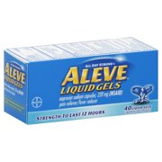 Bayer Consumer Care Aleve Pain Reliever/Fever Reducer, 40 ea