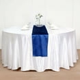 thumbnail image 3 of Efavormart 12" x 107" Royal Blue Premium Velvet Table Runner For Wedding Party Decor, 3 of 6