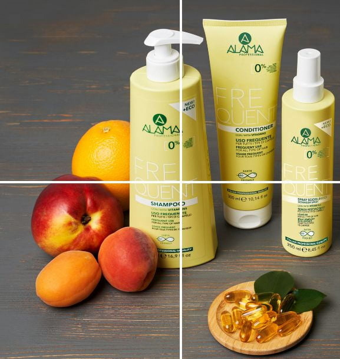 Alama FREQUENT Shampoo Gluten FREE & VEGAN