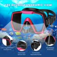 thumbnail image 4 of Set de Snorkel Honlanor para Adultos con Máscara Antivaho y Antifugas, 4 of 7