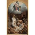 thumbnail image 3 of Jean Lecomte du Nouÿ 11x14 Black Modern Framed Museum Art Print Titled - Saint Vincent De Paul Bringing the Galeriens to the Faith (1873), 3 of 5