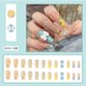 thumbnail image 3 of 24 Uds bailarina prensa en uñas brillantes uñas postizas largas ataúd uñas postizas artificiales cubierta completa uñas postizas para mujeres, 3 of 6
