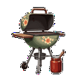 thumbnail image 4 of cartoon Barbecue Grill Stickers, Waterproof Barbecue Grill Sticker for Water Bottle Laptop Phone Cases Planner Skateboard Luggage Helmet Party Favor Decor, Ideal for Adults Teens Teacher Rewards, 4 of 9