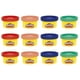 thumbnail image 1 of Play-Doh PD, paquete compartible, latas de 28 g, 12 unidades, 4 colores, 1 of 5