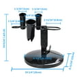 thumbnail image 4 of Byootique Tabletop Blow Dryer & Hair Iron Holder - Salon Appliance Stand w/ 3 Outlets (Pack of 2), 4 of 6