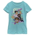 thumbnail image 1 of Camiseta Disney Sister Goals para niñas azul Tahití, talla L, 1 of 4
