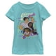thumbnail image 1 of Camiseta Disney Sister Goals para niñas, azul tahití, talla XS, 1 of 4