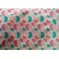 thumbnail image 4 of oneOone Cotton Silk Fabric Circle Geometric Â Printed Craft Fabric BTY 42 Inch Wide, 4 of 4