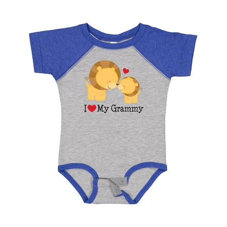 

Inktastic I Love My Grammy Gift Baby Boy or Baby Girl Bodysuit
