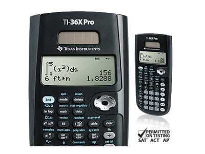 Texas Instruments TI-36X Pro 16-Digit LCD Scientific Calculator, Black