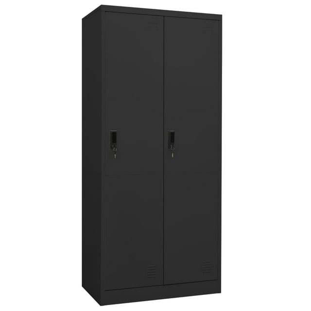 vidaXL Garde-Robe Anthracite 80x50x180 cm Acier