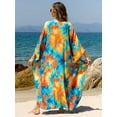 thumbnail image 6 of Caftan dresses for Women Stylish Kaftan Plus Size Beach Cover up Soft Loungewear, 6 of 6