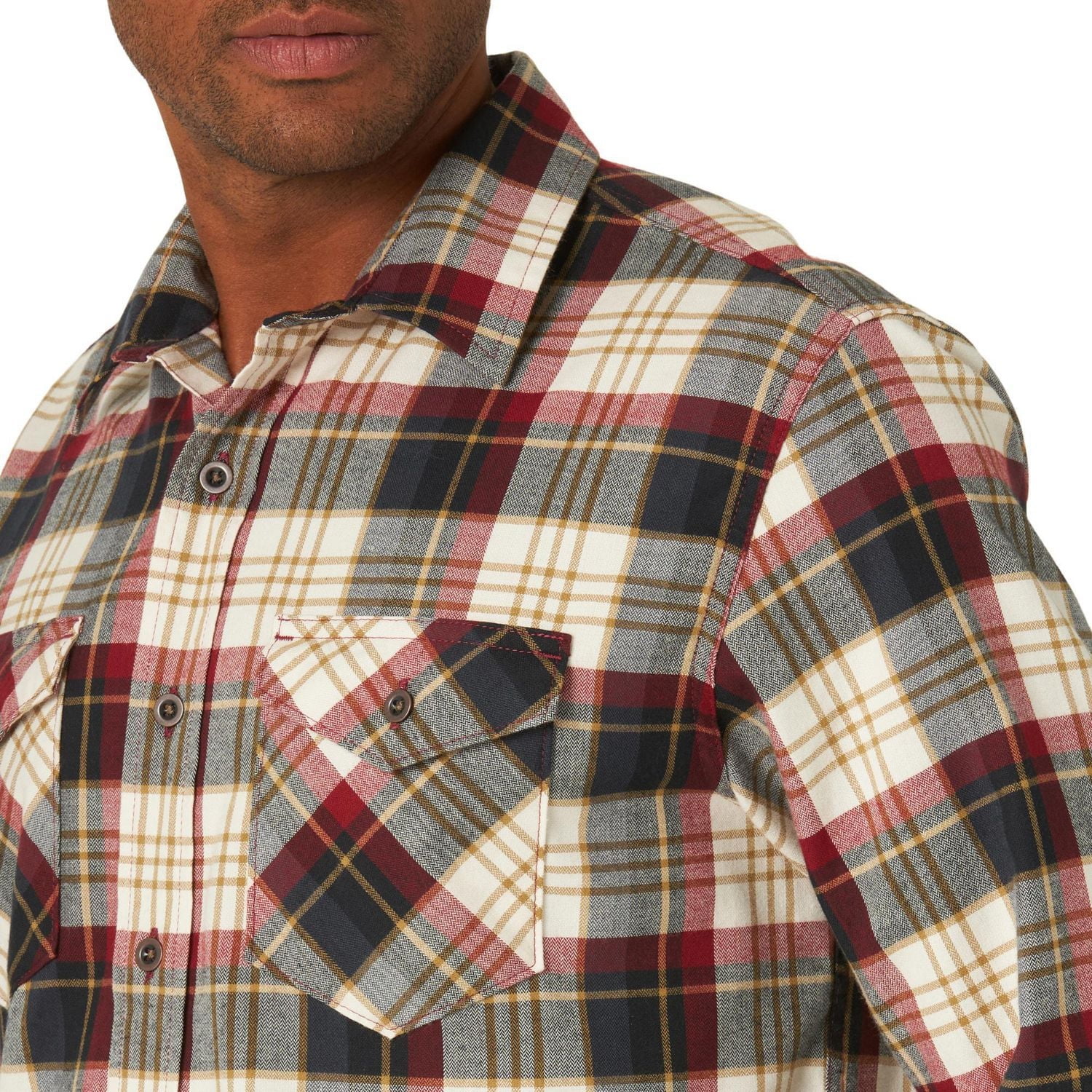 Wrangler Men's Premium Long Sleeve Shirt