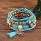 thumbnail image 2 of Pulseras de Cuentas Pulseras de Cuentas para Mujer Pulsera para niñas 35 Piezas Pulseras de Cuentas para Mujer Pulsera de joyería de Estilo Universitario Linda Impermeable ANGGREK Otros, 2 of 7
