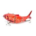 thumbnail image 1 of Señuelo de pesca robótico Wobbler eléctrico 4 segmentos Auto Swimbait USB (BL-2044) Ehuebsd  Para estrenar, 1 of 9