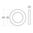 thumbnail image 2 of Junta de manguera O-ring plana de goma de 6x16x1.5mm, lote de 20 piezas para grommet, 2 of 3