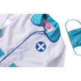 thumbnail image 6 of Toddler Doctor Coat & Face Mask for Toddler Doctor Costume | Doctor Dress Up for Kids, Doctor Costume for Kids | Blue and White - Size 6-8, 6 of 9