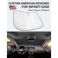 thumbnail image 2 of Protector Solar para Parabrisas Proadsy 2025 Actualizado para Infiniti QX60, 2 of 9