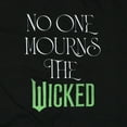 thumbnail image 3 of Wicked  T-Shirt No One Mourns The Wicked Front And Back Print Graphic Tee, 3 of 4