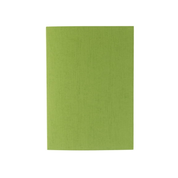 Fabriano Ecoqua Plus Glue-Bound Notebook, 5.8 in x 8.3 in, A5, Lined, Lime