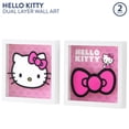 thumbnail image 3 of Hello Kitty Wall Décor for Kids Room, 2-Pack, 3 of 7