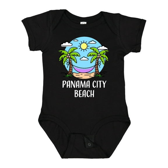 Inktastic Summer Vacation in Panama City Beach Boys or Girls Baby Bodysuit