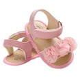 thumbnail image 1 of Baby Girls Anti-Slip Flower Shoes First Walker Shoes Party Dress Flat, 1 of 4