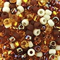 thumbnail image 2 of Miyuki Round Seed Beads Size 6/0 20g Honey Butter Mix, 2 of 3