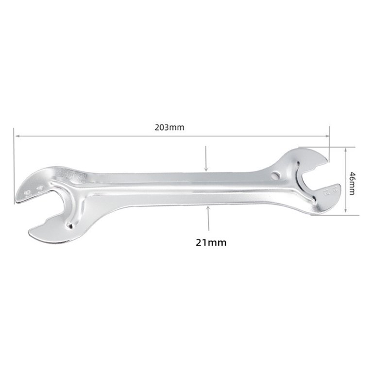 SANWOOD Bicycle Pedal Wrench Compact Ergonomic High Carbon Steel Home Mechanic Hub Removal Wrench for Home