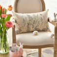thumbnail image 4 of Easter Spring Bunny Flowers Throw Pillow Cover, 12 x 20 Inch Cushion Case Decoration for Sofa Couch, 4 of 6