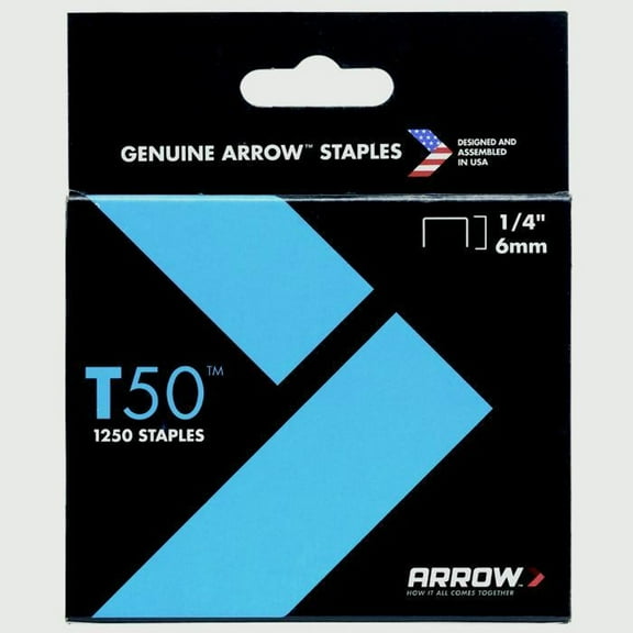 Arrow T50 Staples (Pack of 1250)