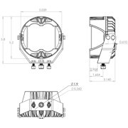 Baja Designs 297813 LP4 Pro Amber LED Lights Auxiliary Driving Lens, 2 Piece