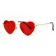 thumbnail image 1 of Gafas de Sol Gleyemor Polarizadas con Forma de Corazón para Mujer en Color Dorado, 1 of 7