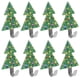 thumbnail image 5 of Gancho montado en la pared, 8 piezas Gancho de pared para pegar árbol de Navidad Gancho autoadhesivo Características de vanguardia, 5 of 8