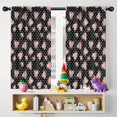 thumbnail image 5 of Pioneer Flower Floral Print Pattern Teens Curtains,Teens Insulated Curtains Set Of 2,Bedroom Essentials,Toddler Room Decor 42"x54", 5 of 5