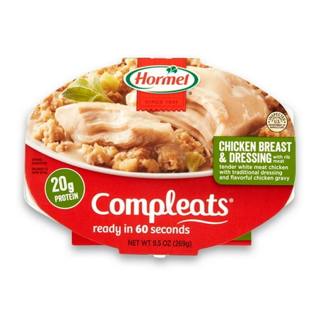 Hormel Compleats Chicken Breast & Dressing with Rib Meat, 9.5 oz