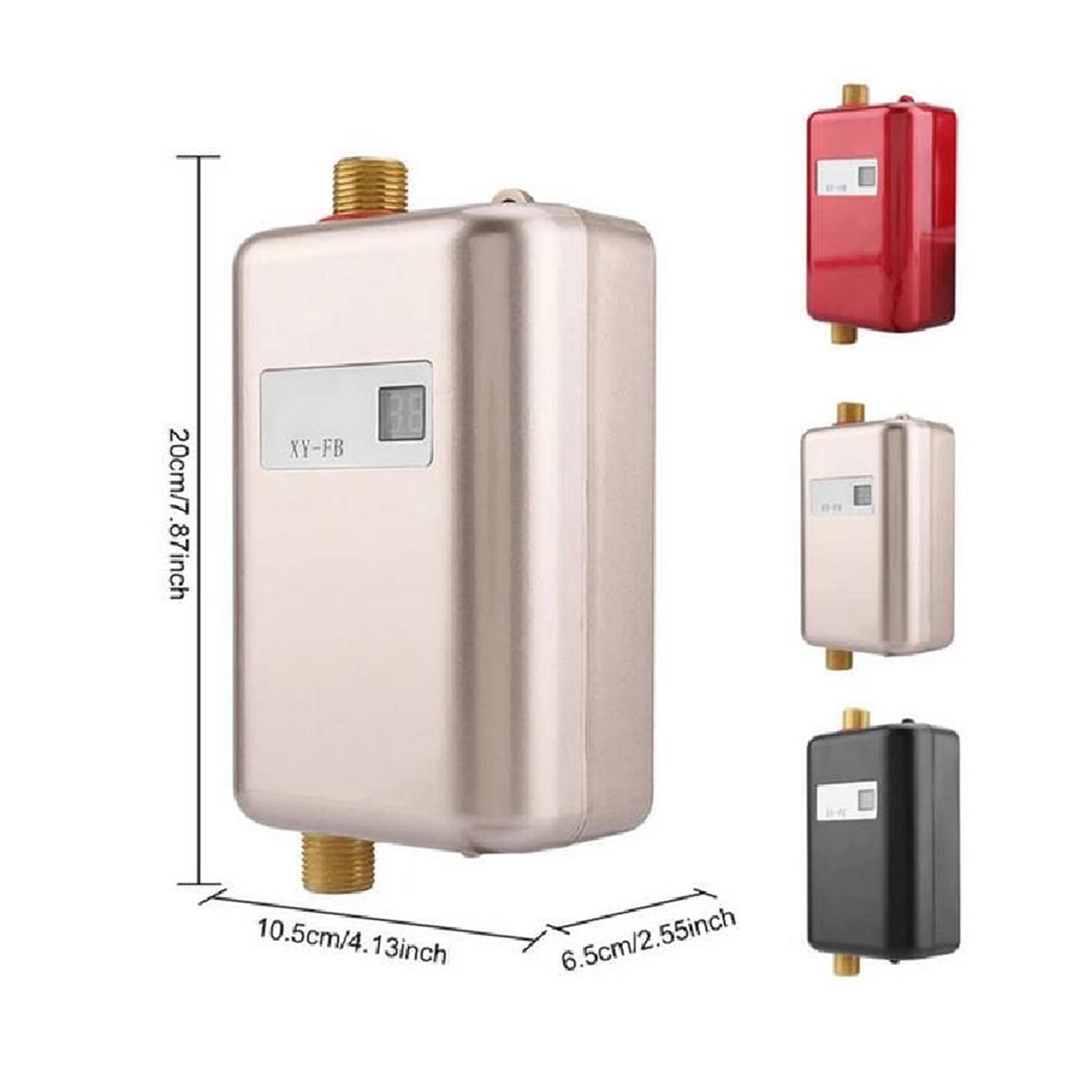 Bath Accessory Set Mini Electric Water Heater 3800W Outdoor Camping Caravan Instant Shower System Kitchen Bathroom Accessor ,Energy Saving