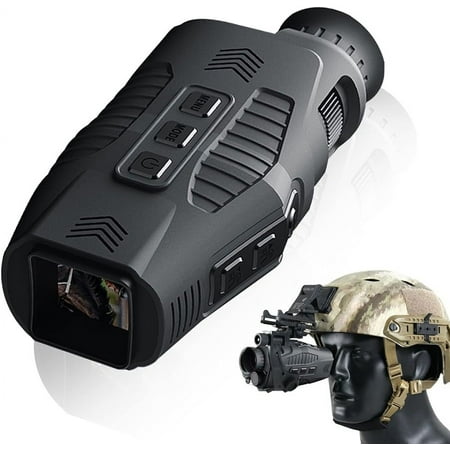 KinZon Night Vision Goggles 1080p Digital Night Vision Monocular for Dark Travel Infrared Monoculars Save Photos & Videos Thermal Imaging Monocular for Hunting Camping Travel