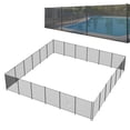 thumbnail image 2 of 4X72 FT Pool Fence,Removable Safety Fencing for Inground Swimming Pools,Heavy-Duty 340Gms Teslin Mesh, Easy DIY Installation, No Tools Required for Child & Pet Safety, 2 of 8