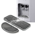 thumbnail image 1 of Atrapa Goteo Semi-Circular para Refrigerador Uxcell - Colector de Goteo de Silicona Antideslizante para Derrames de Agua en el Refrigerador con Drenaje Rectangular Grande, Gris, 1 of 7