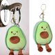 thumbnail image 2 of Avocado Yolk Stuffed Toy Keychain Plush Keyring Soft Polyester Bag Charm Fashionable Pendant for Keys and Backpacks, 2 of 4