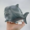 thumbnail image 6 of Misright Creative Shark Smiling Statue Resins Animal Ornament Modern Interior Decors, 6 of 8