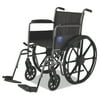Medline Industries® Excel K1 Basic Wheelchair, 18w X 16d, 300 Lb Capacity