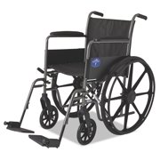 Medline Industries® Excel K1 Basic Wheelchair, 18w X 16d, 300 Lb Capacity