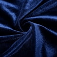 thumbnail image 7 of Women's Velvet Flare Pants, High Waist Drawstring Wide Leg Pants, Soft Casual Lounge Pants with Side Pockets for Daily Wear, Loungewear and Relaxed Outfits Dark Blue L, 7 of 7