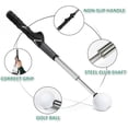 thumbnail image 5 of Telescopic Golf Swing Training Aid, Retractable Grip Trainer with Click Feedback for Right & Left-Handed Golfers, Strength Practice Tool, 5 of 7