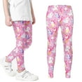 thumbnail image 4 of Leggings finos de verano para niñas, pantalones antimosquitos de seda de leche con estampado de dibujos animados para exteriores para niños, 4 of 4